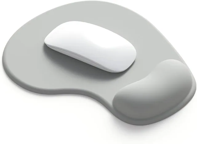 Classic Gel Mouse Pad - Grey ergonomic mouse pad
