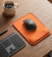 ErgoComfort Gel Mouse Pad Terracotta