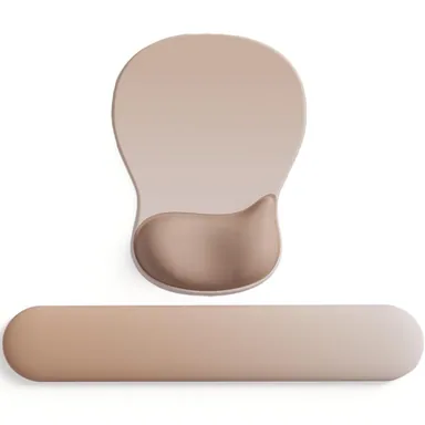 ErgoComfort Wrist Rest Set - Mocha Sand