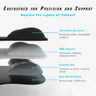 ErgoComfort Gel Mouse Pad - Pink T - ergoComfort Series