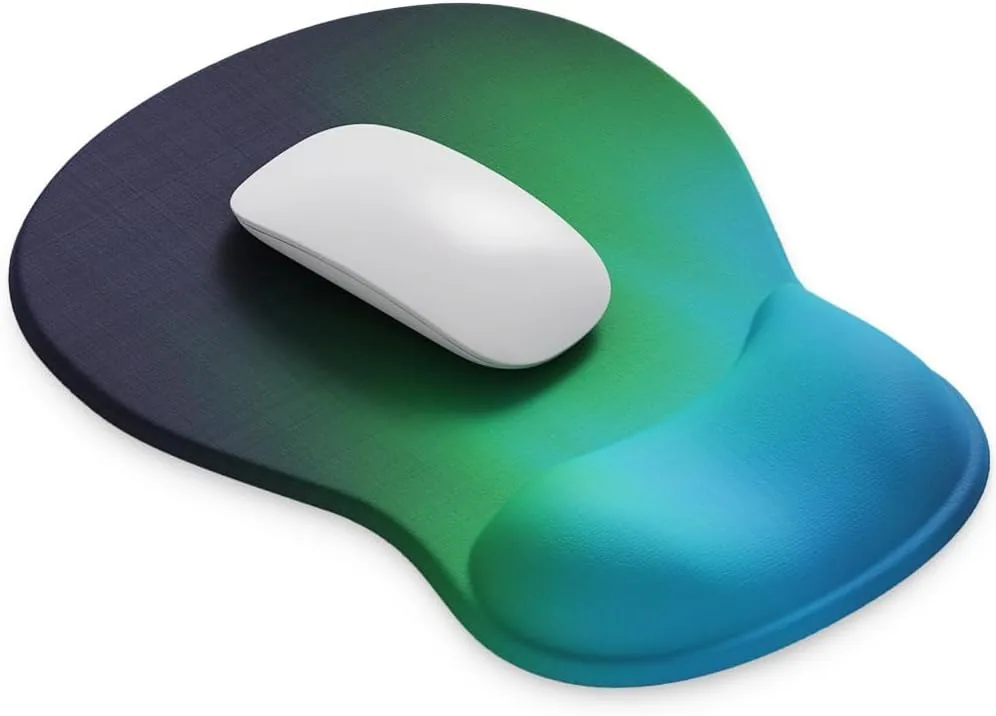 ErgoComfort Gel Mouse Pad - Aurora Borealis - ergoComfort Series