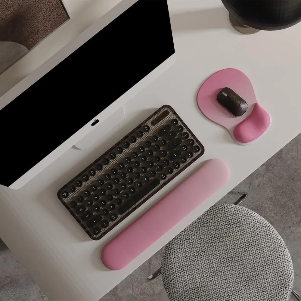 ErgoComfort Gel Mouse Pad - Rose Quartz - ergoComfort Series