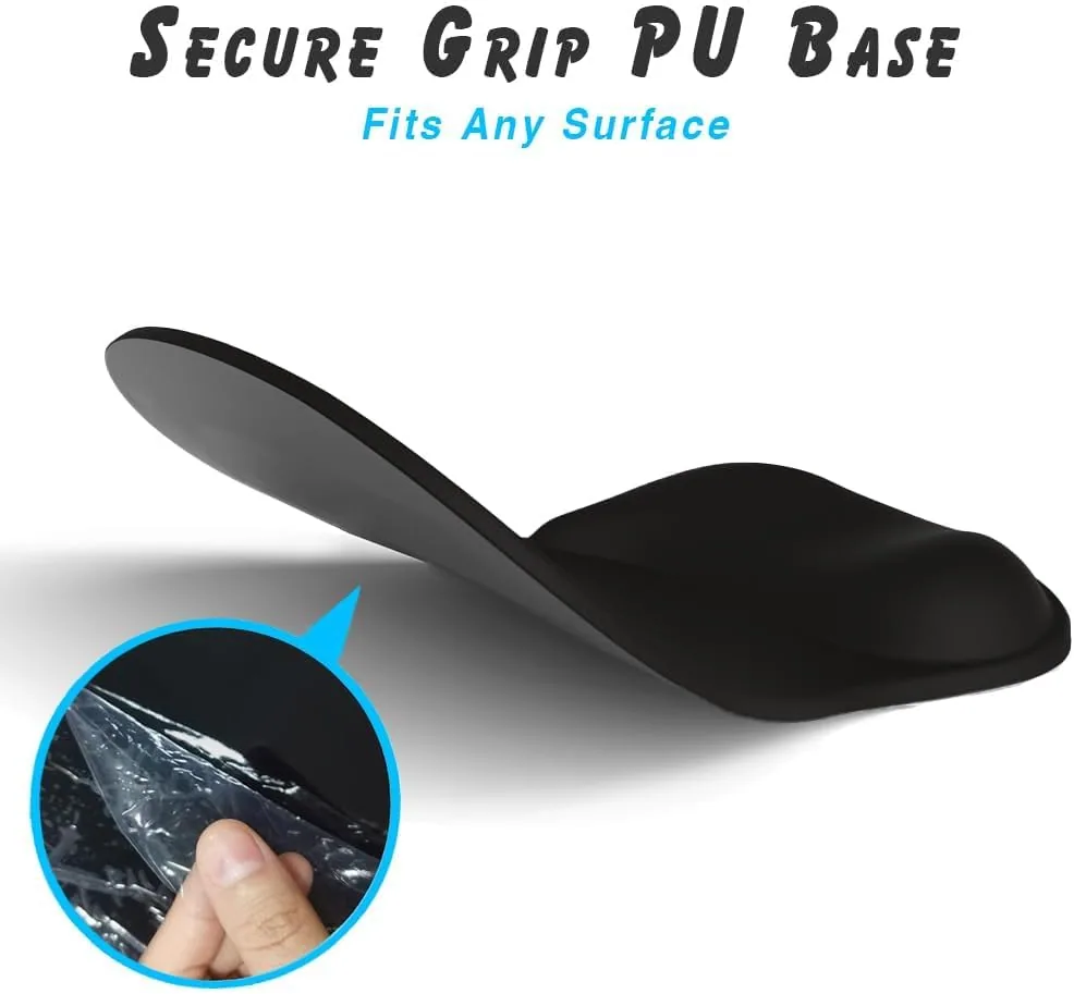 ErgoComfort Gel Mouse Pad - Transparent - ergoComfort Series