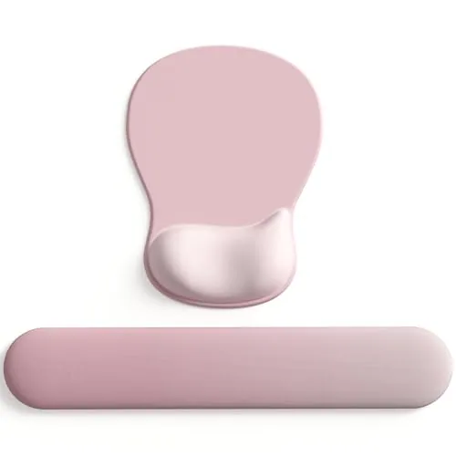 ErgoComfort Wrist Rest Set - Pink Serenity - ergoComfort Series