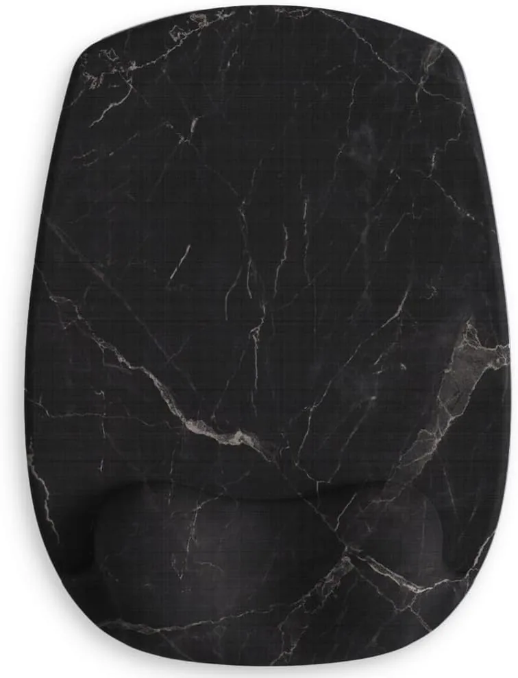 Art Series Gel Mouse Pad - Black Marble Art - art Series