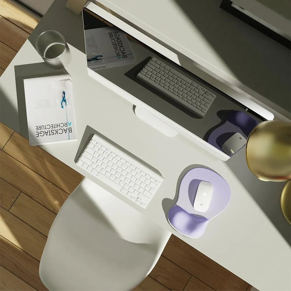 ErgoComfort Gel Mouse Pad - Purple Ombre - ergoComfort Series