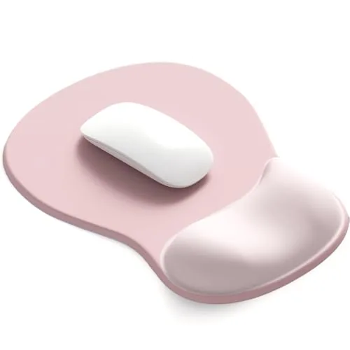 ErgoComfort Gel Mouse Pad - Pink Serenity