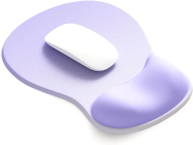 ErgoComfort Gel Mouse Pad - Purple Ombre ergonomic mouse pad