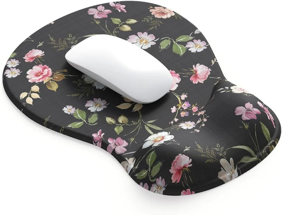 ErgoComfort Gel Mouse Pad - Floral Burst - ergoComfort Series