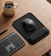 ErgoComfort Gel Mouse Pad Black