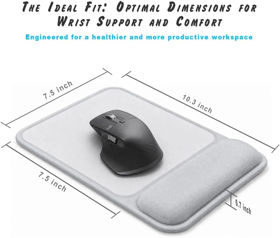 ErgoComfort Gel Mouse Pad - Sage Green - ergoComfort Series