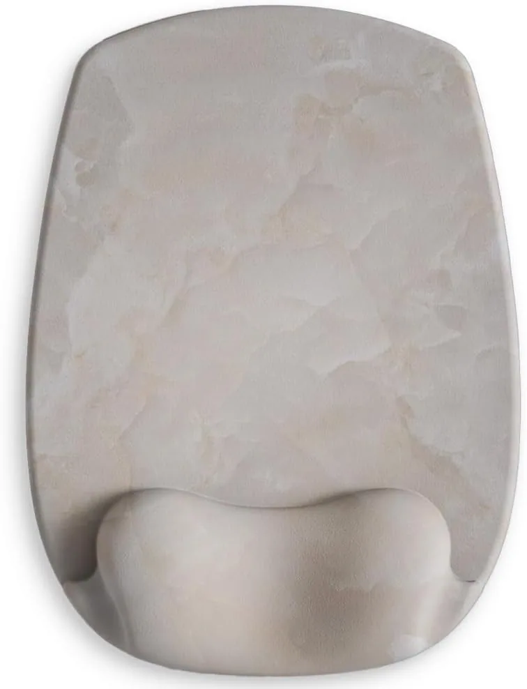 Art Series Gel Mouse Pad - Cream Marble Art - art Series