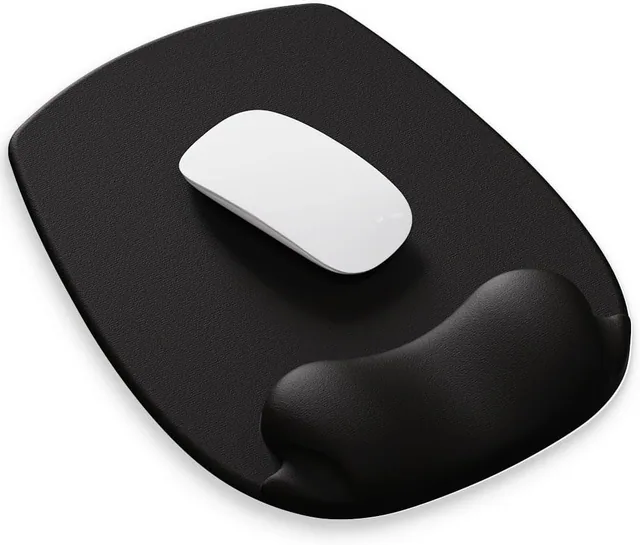Art Series Gel Mouse Pad - Black Art ergonomic mouse pad
