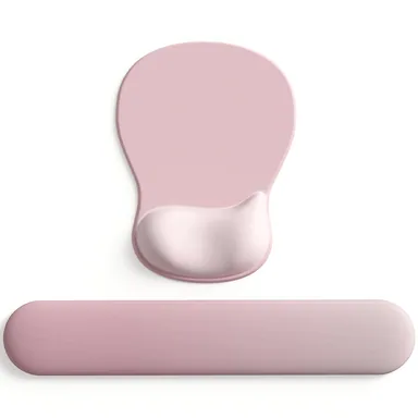 ErgoComfort Wrist Rest Set - Pink Serenity