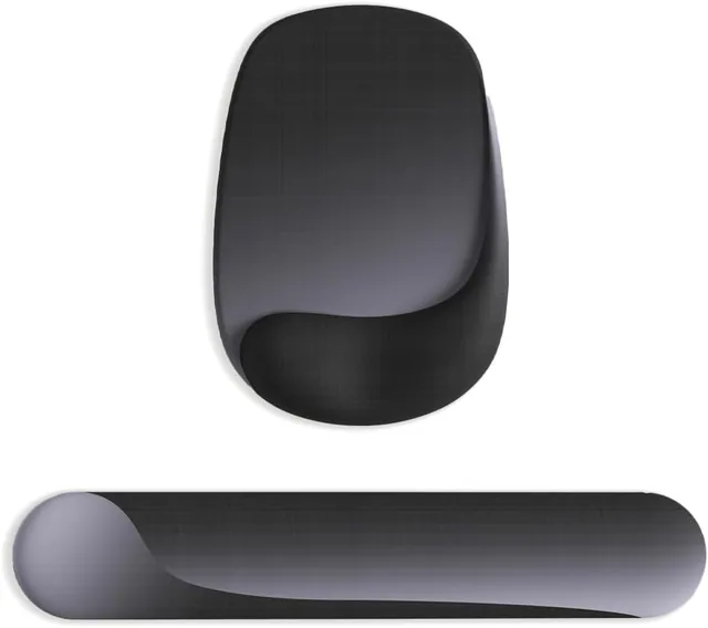 ErgoEase Wrist Rest Set - Onyx Black wrist rest for keyboard and mouse