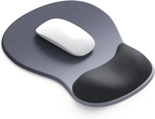 ErgoComfort Gel Mouse Pad - Midnight Wave ergonomic mouse pad