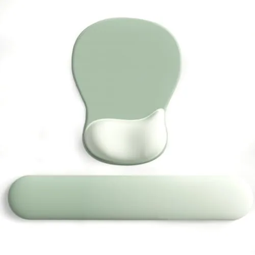 ErgoComfort Wrist Rest Set - Minty wrist rest for keyboard and mouse