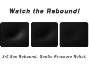 keyboard memory foam rebound