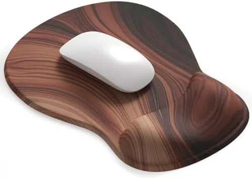Art Series Gel Mouse Pad - Walnut Grain - art Series