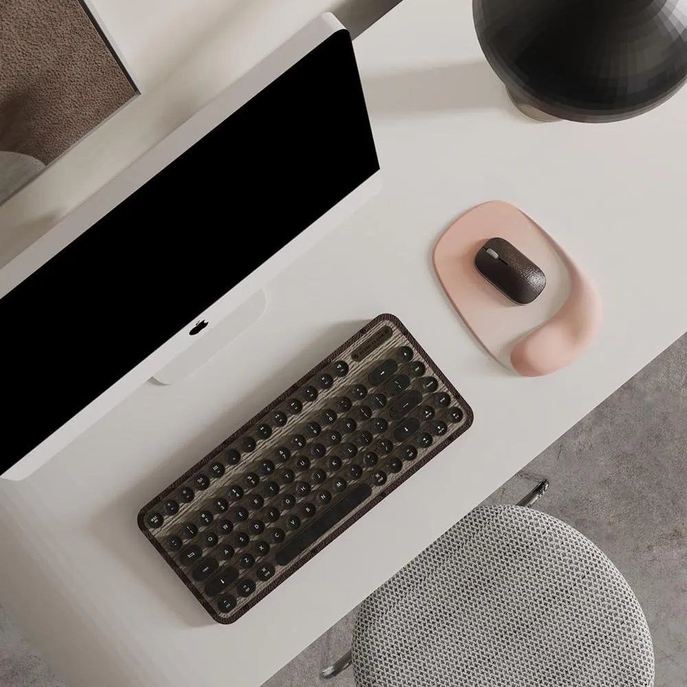 ErgoEase Ergonomic Mouse Pad - Coral Pink - ergoEase Series