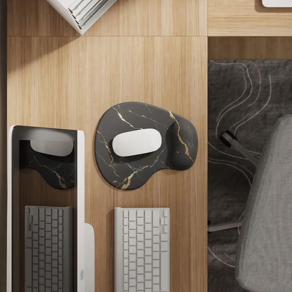 Art Series Gel Mouse Pad - Marble B - art Series