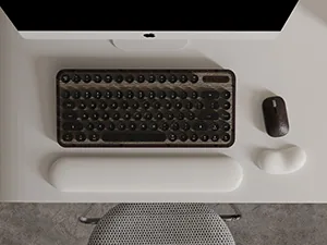 keyboard wrist rest set white