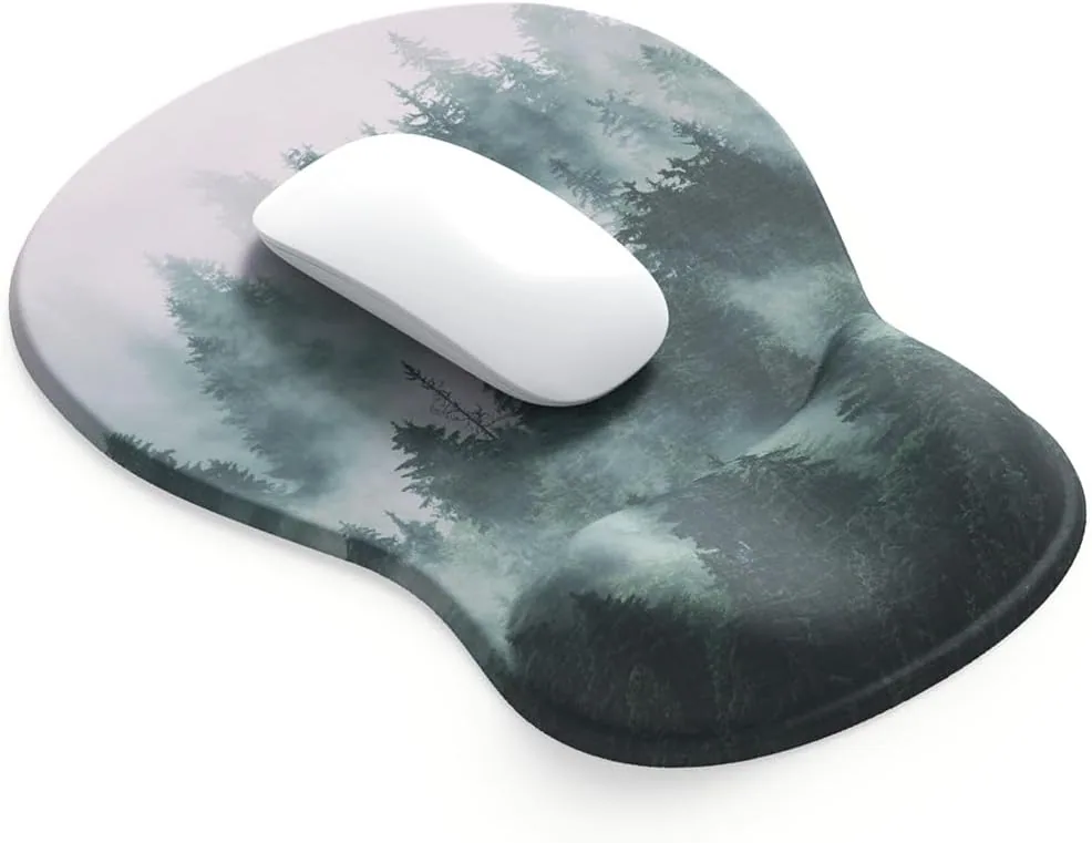ErgoComfort Gel Mouse Pad - Misty Forest - ergoComfort Series