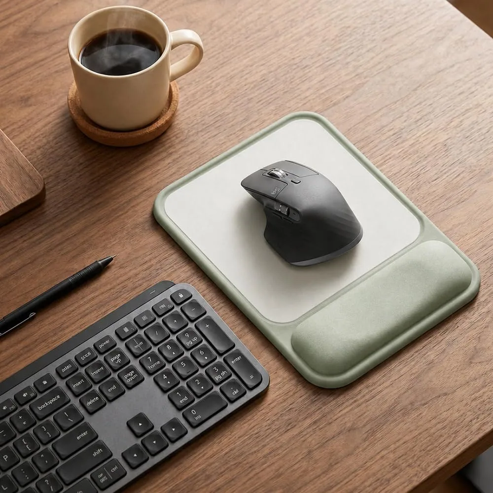 ErgoComfort Gel Mouse Pad - Sage Green - ergoComfort Series