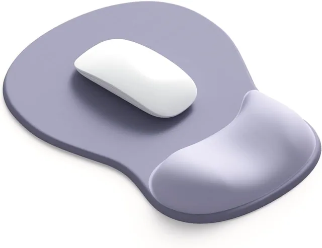 ErgoComfort Gel Mouse Pad - Lavender Haze ergonomic mouse pad