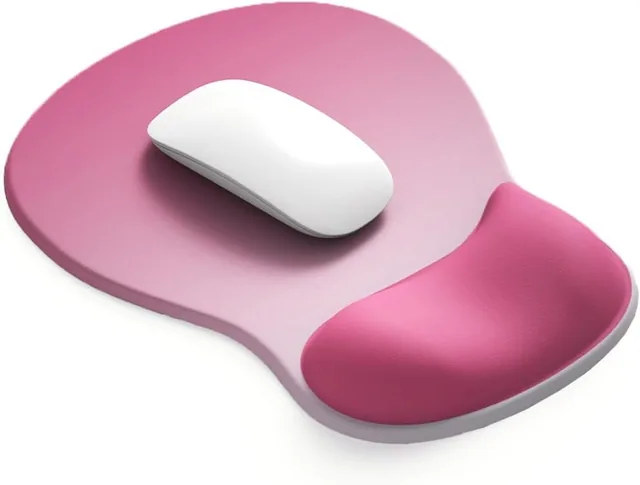 ErgoComfort Gel Mouse Pad - Rose Quartz ergonomic mouse pad