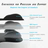 ErgoComfort Gel Mouse Pad - Transparent - ergoComfort Series